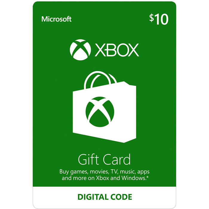 $10 Xbox Gift Card [Digital Code]